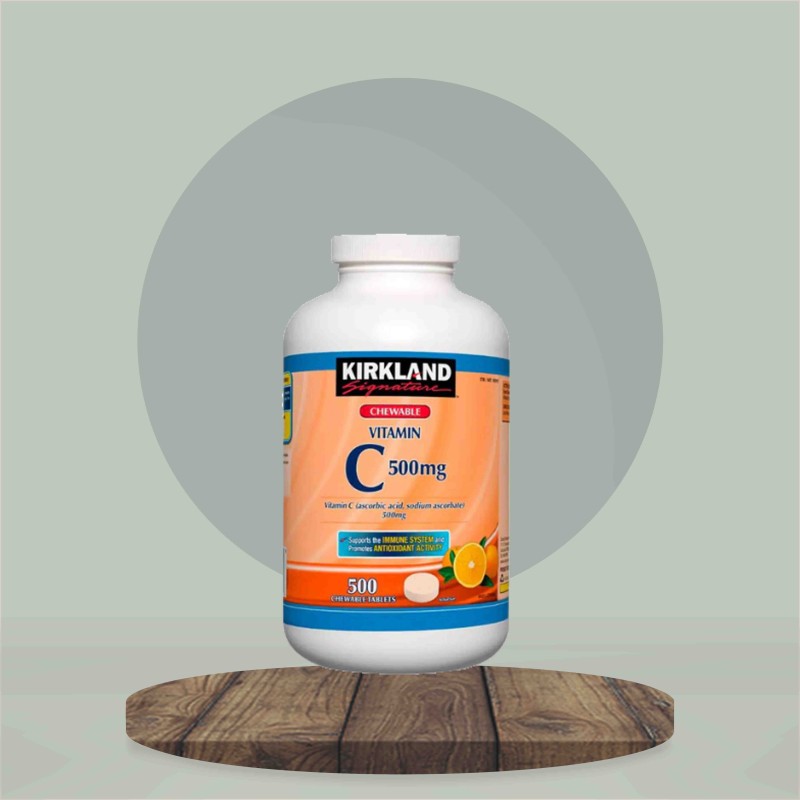 Kirkland Signature Vit C 500mg 500tb