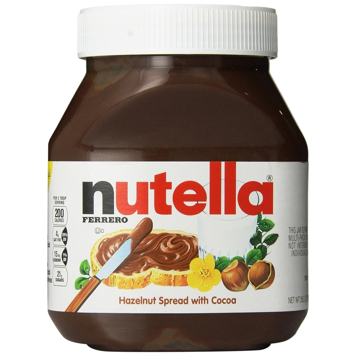 Nutella Hazelnut Spread with Cocoa 220g
