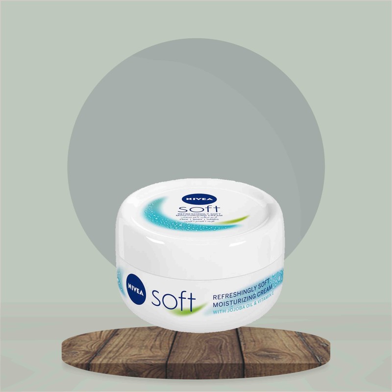 NIVEA Soft Moisturiser Cream Face Body Hands 200ml