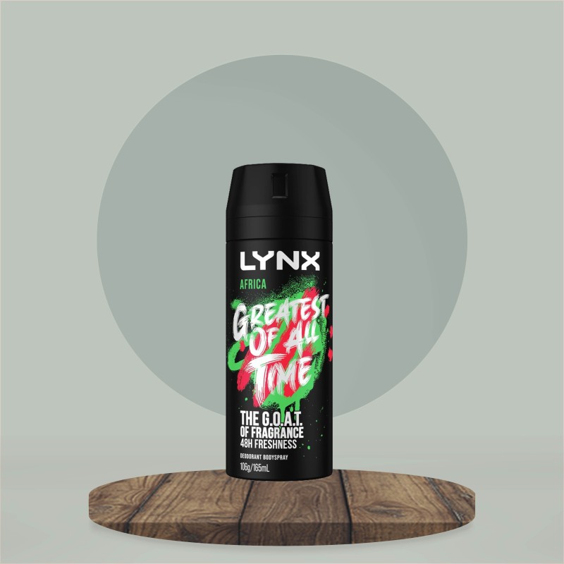 Lynx Antiperspirant Deodorant Africa 165ml