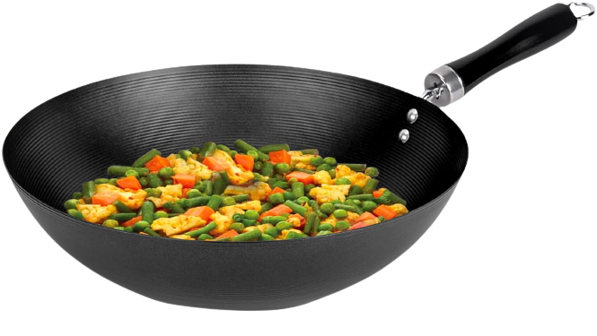 Anko 30cm Non-Stick Carbon Steel Frying Pan