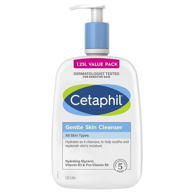 Cetaphil Gentle Skin Cleanser for Face & Body 1.25L