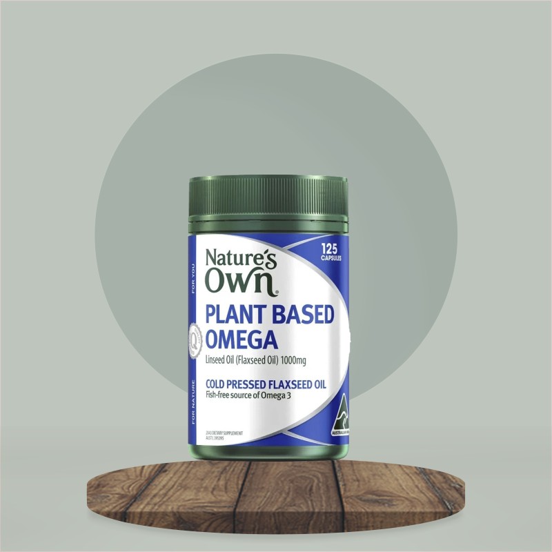 Nature's Own Plant Based Omega 125 Capsules