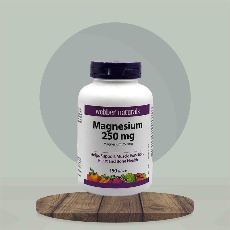 Webber Natural Magnesium 250mg 150 tab