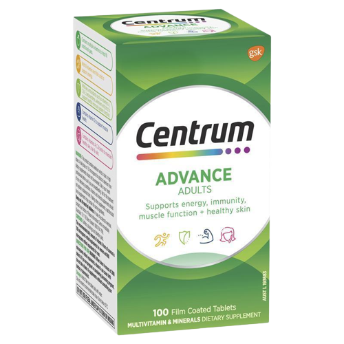 Centrum Advance Adults 100 Caps