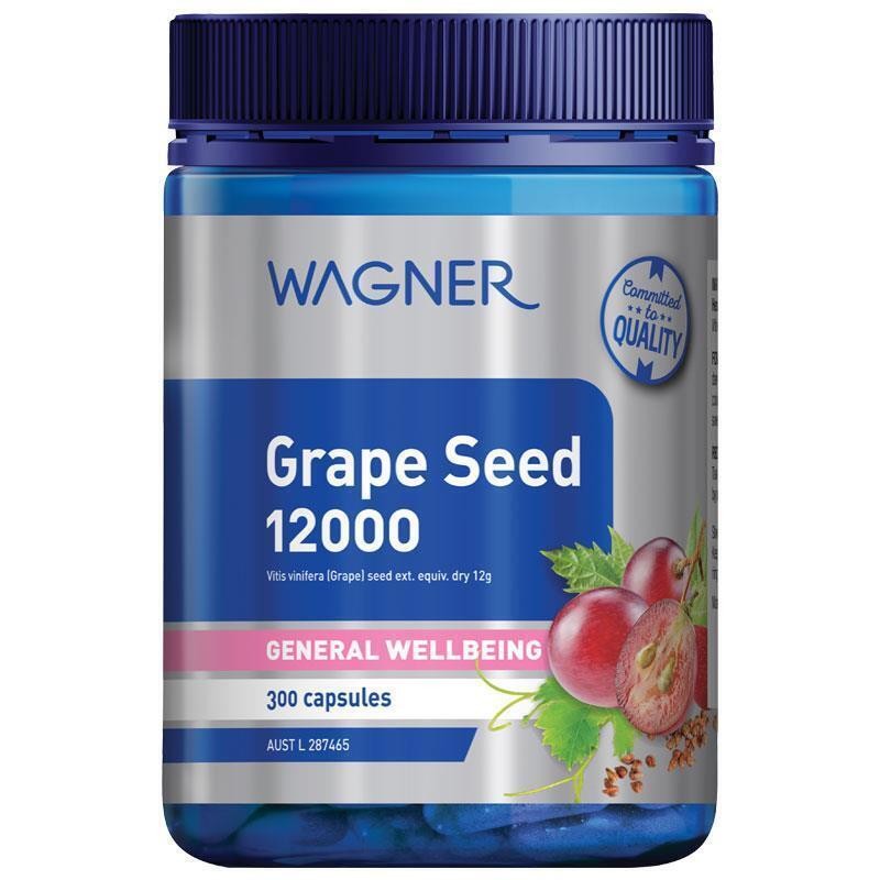 Wagner Grape Seed 300 Capsules