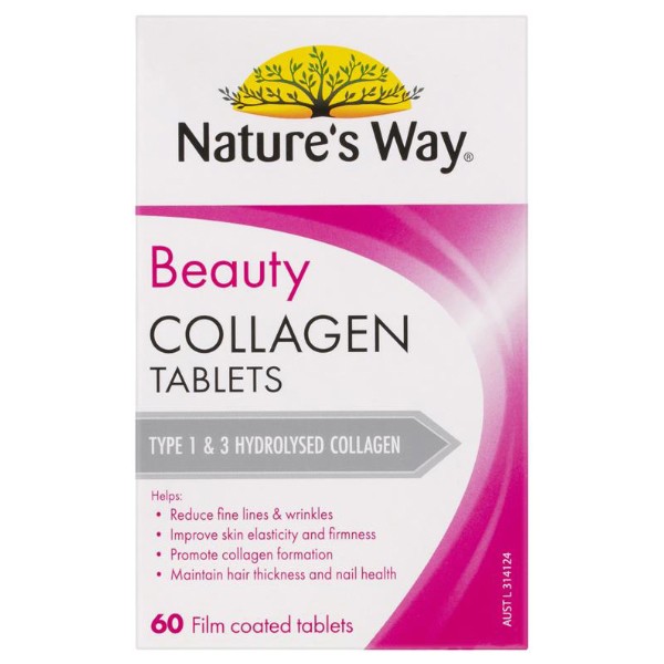 Nature's Way Beauty Collagen 60 Tablets