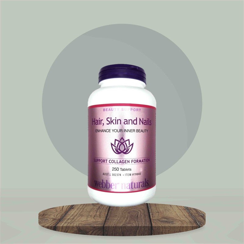 Webber Natural Hair,Skin,Nail 250 tab