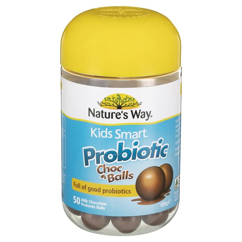 Nature's Way Kids Smart Probiotic 50 Choc Balls For Children