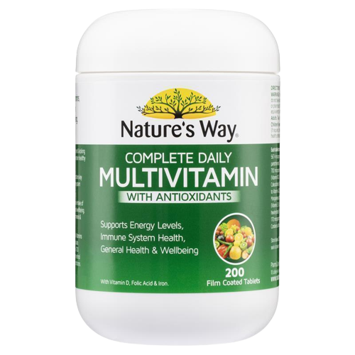 Nature's Way Multivitamin with Antioxidants 200 Caps