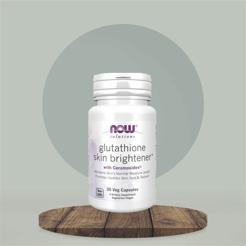 NOW GLUTATHIONE SKIN BRIGHTENER- 30 VEGETARIAN CAPSULES