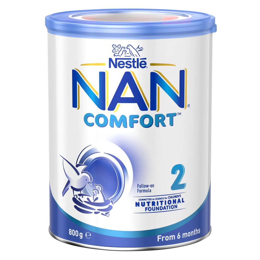 Nestlé NAN COMFORT 2, Follow-On Formula 6-12 Months Powder – 800g