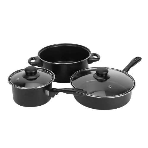 Anko Non-Stick Carbon Steel Cook Set of 3