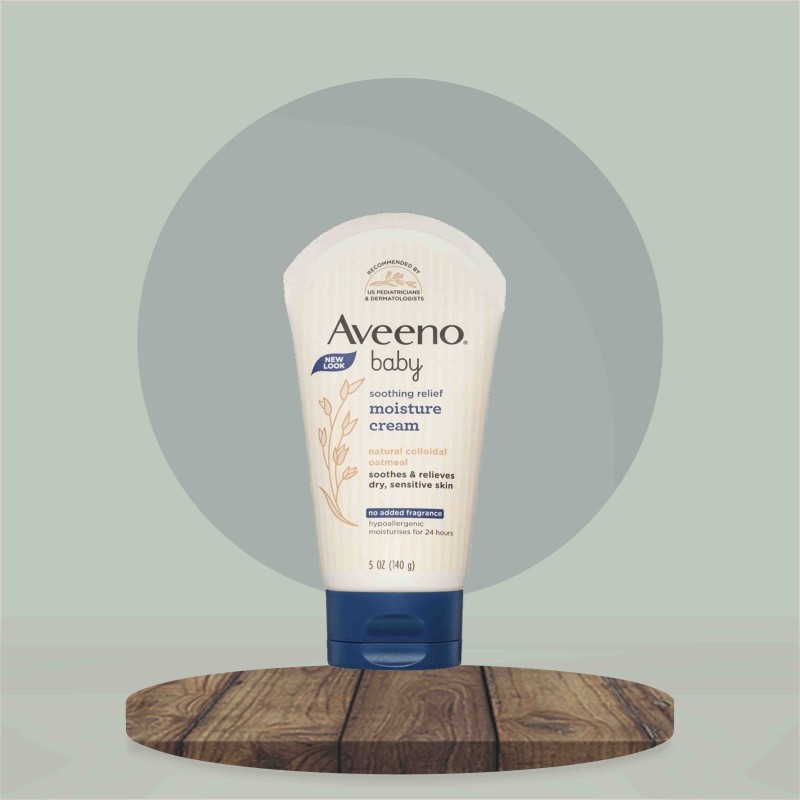 Aveeno Baby Soothing Relief Fragrance Free Moisture Cream 140g