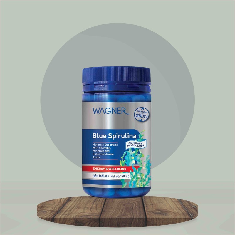 Wagner Blue Spirulina 500mg 360 Tablets