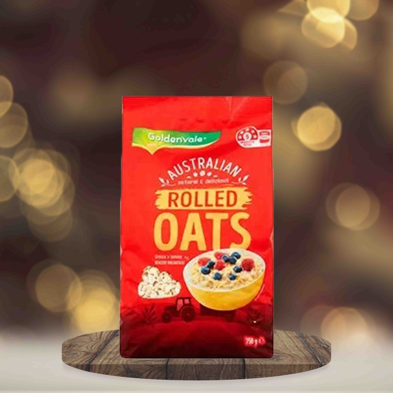 Goldenvale Rolled Oats750g Crunch Small Pieces Natural Deliciou