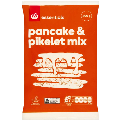 Woolworths Essentials Pancake & Pikelet Mix 300g