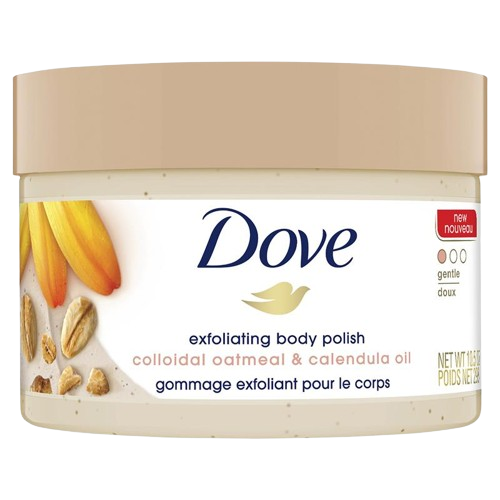 Dove Exfoliating Body Polish Colloidal Oatmeal And Calendula Oil 298g