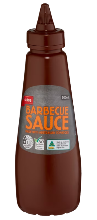 Coles Barbecue Sauce 500ml