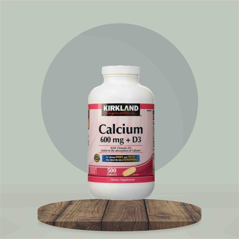 Kirkland Signature Calcium 600mg / D3 500