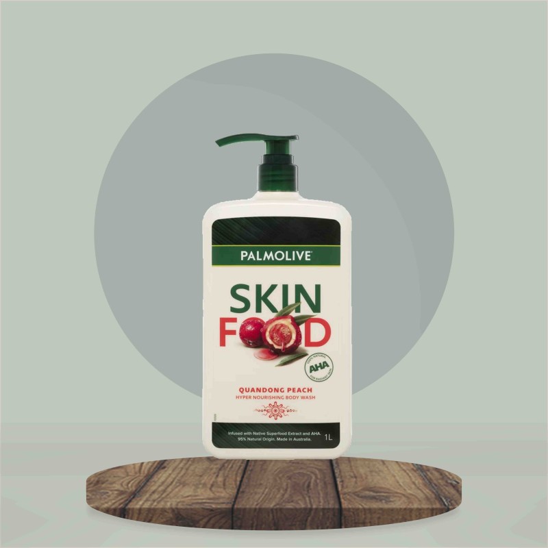 Palmolive Skin Food Quandong Peach Body Wash 1 L
