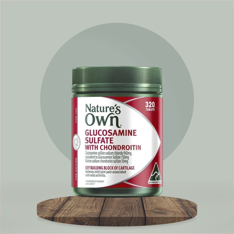 Nature's Own Glucosamine Sulfate With Chondroitin 320 Tablets