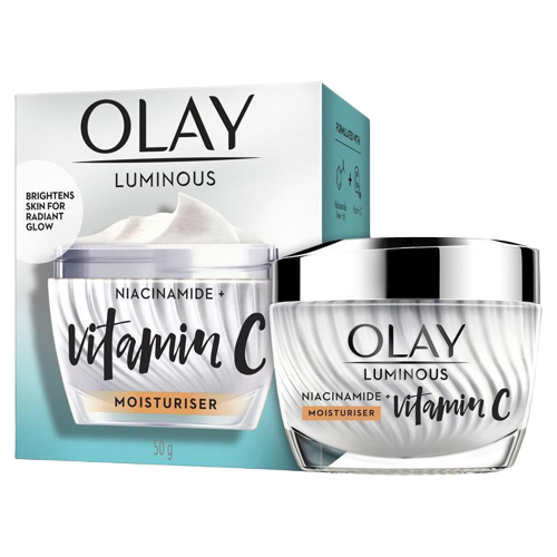 Olay Luminous Niacinamide + Vitamin C Moisturiser 50g