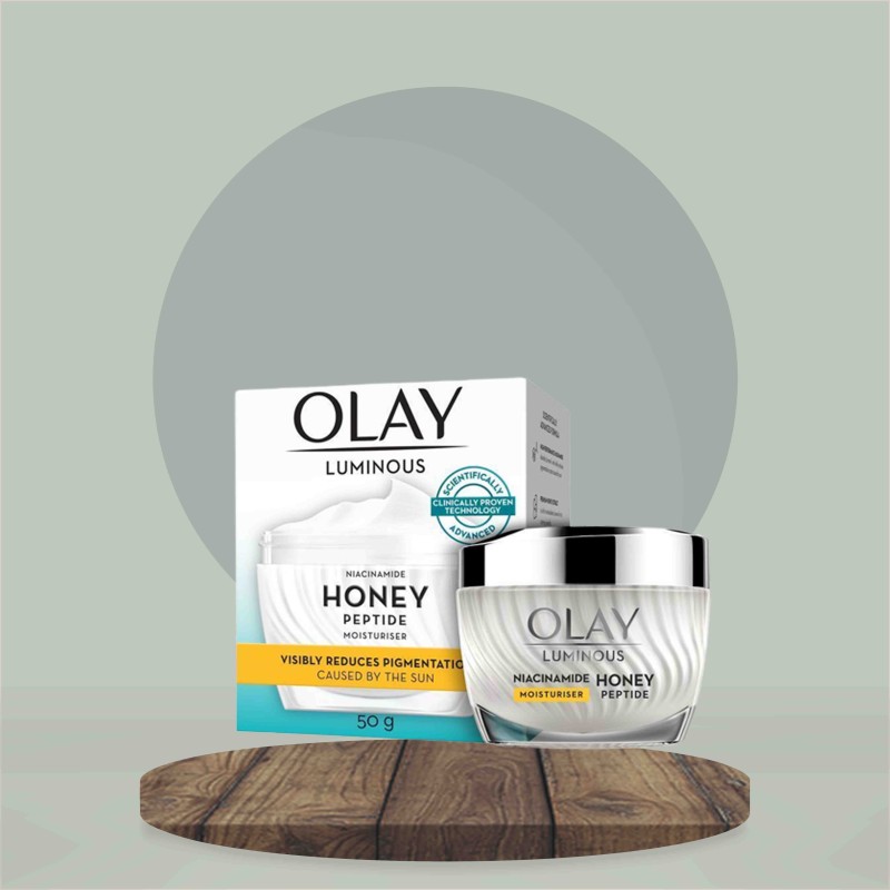 Olay Luminous Niacinamide Honey Peptide Moisturiser 50g