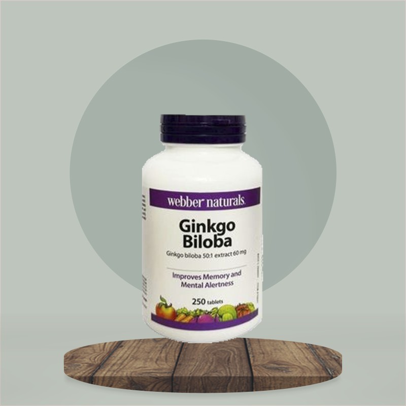 Webber Natural Ginkgo Biloba 250 Tablet
