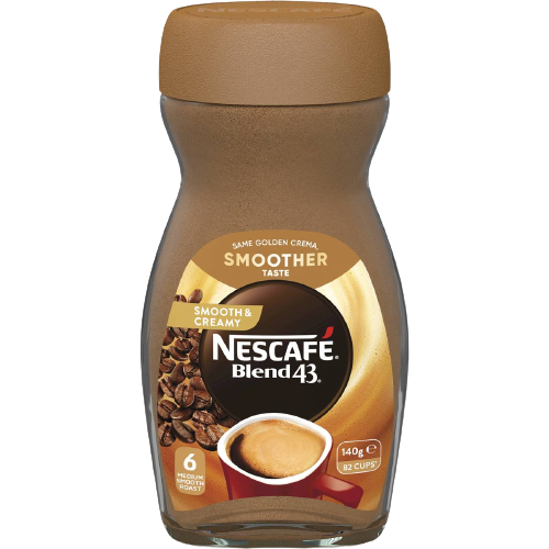 Nescafe Blend 43 Smooth & Creamy Instant Coffee 140g