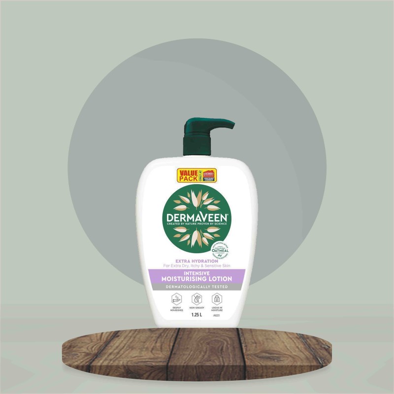 DermaVeen Extra Hydration Intensive Moisturising Lotion 1.25 Litre